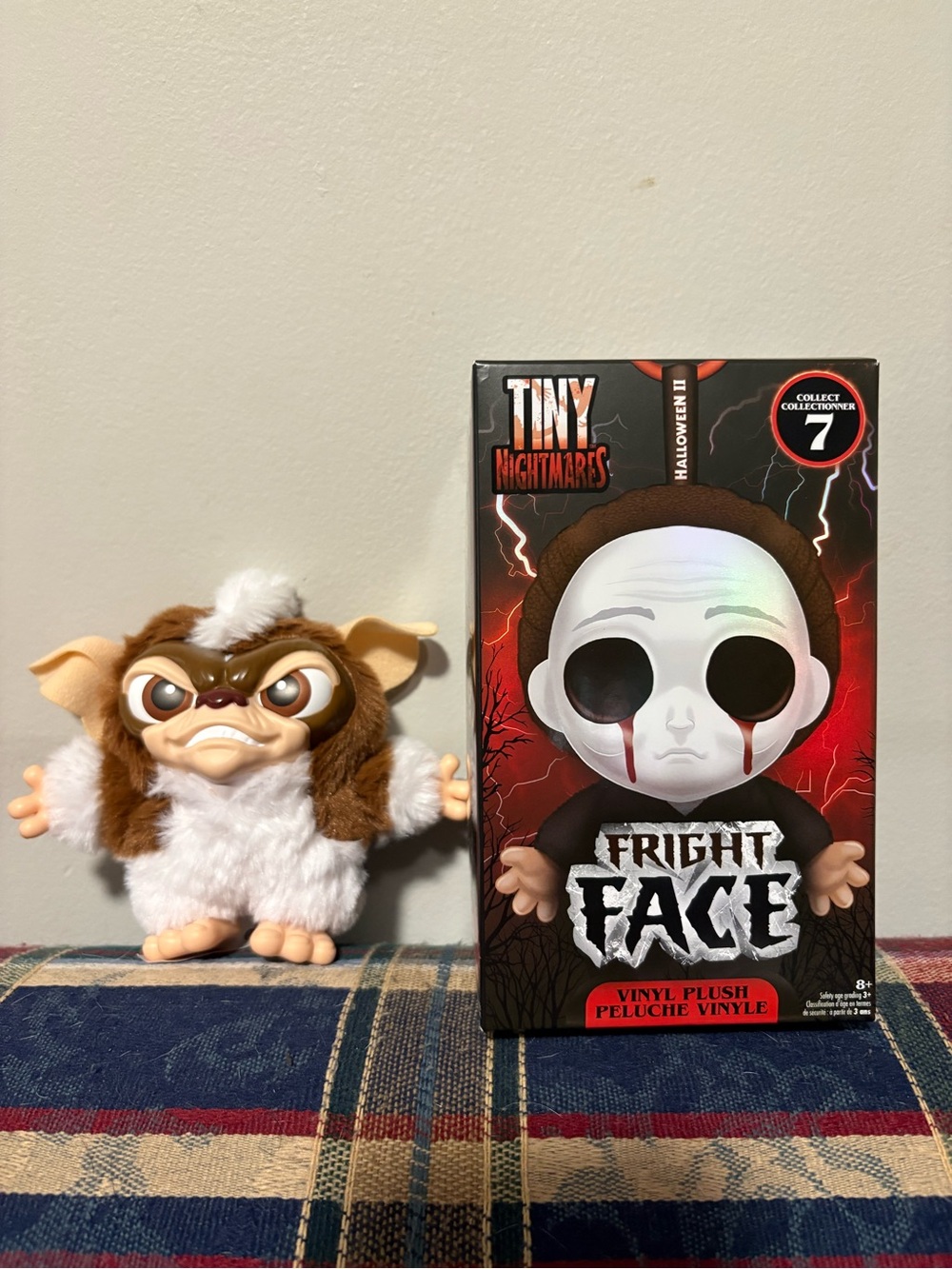 Tiny Nightmares Gremlin Plush - Brown & White